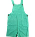 A Green Overall Shorts from Seed in size 9Y for girl. (Front View)