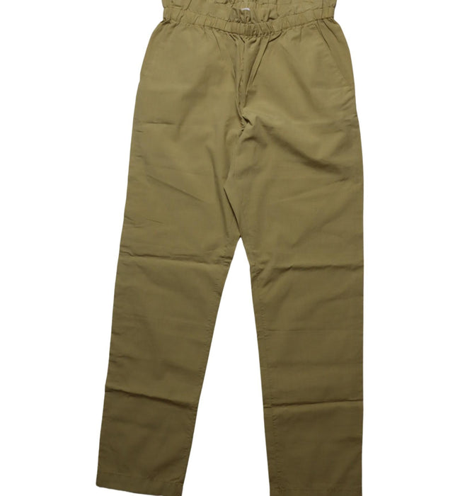 A Green Casual Pants from Bonpoint in size 10Y for girl. (Front View)