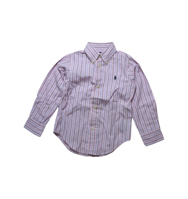 A Multicolour Long Sleeve Shirts from Ralph Lauren in size 3T for boy. (Front View)