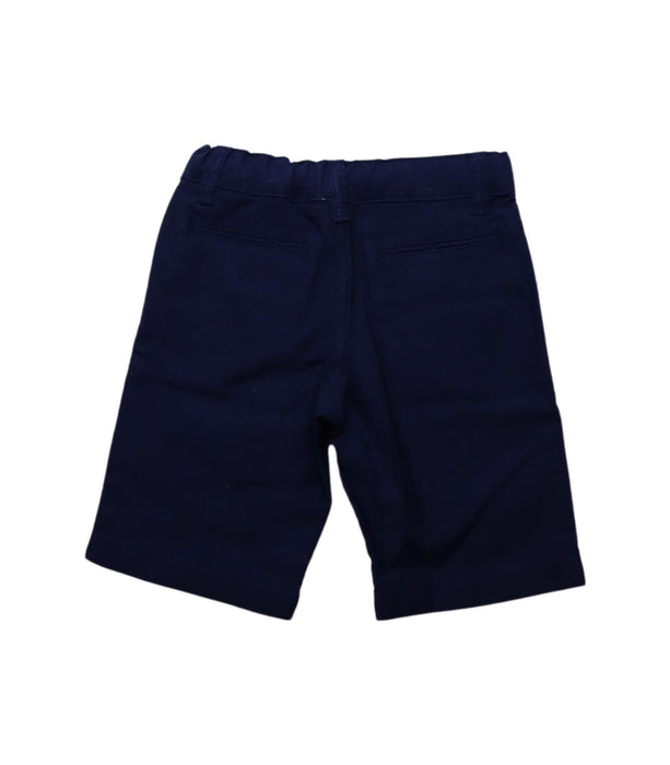 A Navy Shorts from Jacadi in size 4T for boy. (Back View)