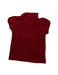 A Red Short Sleeve Polos from Ralph Lauren in size 18-24M for girl. (Back View)