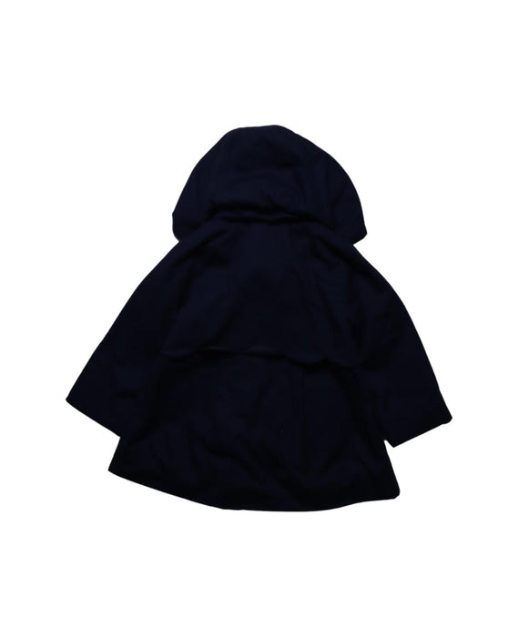 A Black Coats from Jacadi in size 12-18M for girl. (Back View)