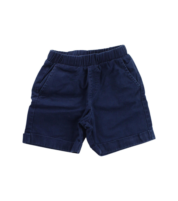 A Blue Shorts from Chickeeduck in size 6-12M for boy. (Front View)