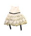 A White Sleeveless Dresses from Nanette Lepore in size 6-12M for girl. (Front View)