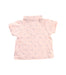 A Pink Short Sleeve Polos from Gingersnaps in size 12-18M for boy. (Back View)