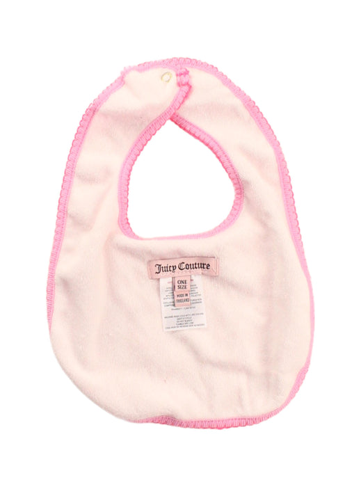 A White Bibs from Juicy Couture in size O/S for girl. (Back View)