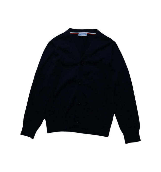 A Black Knit Sweaters from Jacadi in size 4T for boy. (Front View)