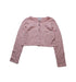 A Pink Cardigans from Jacadi in size 6T for girl. (Front View)