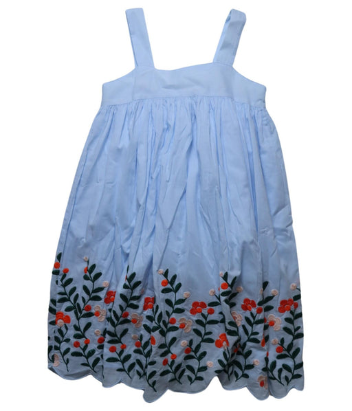 A Multicolour Sleeveless Dresses from Janie & Jack in size 5T for girl. (Front View)