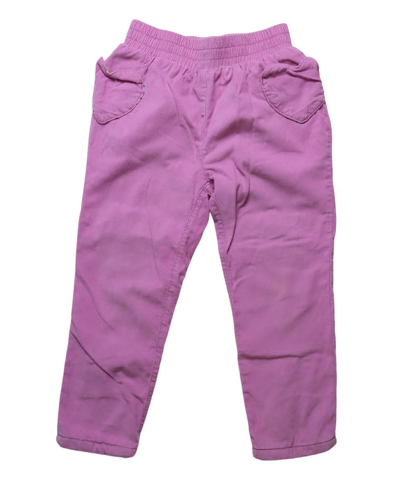 A Pink Casual Pants from Bonpoint in size 4T for girl. (Front View)