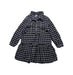 A Black Long Sleeve Dresses from Petit Bateau in size 3T for girl. (Front View)