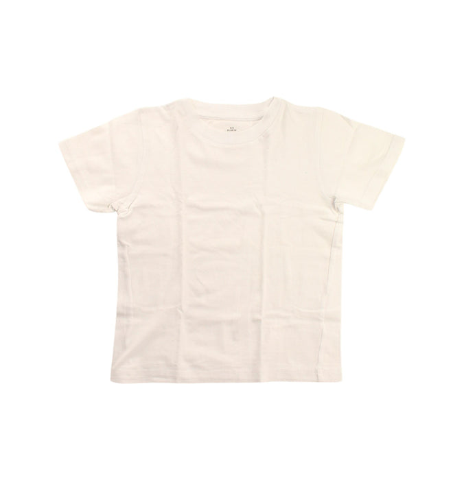 A White Short Sleeve T Shirts from Calvin Klein in size 4T for neutral. (Front View)