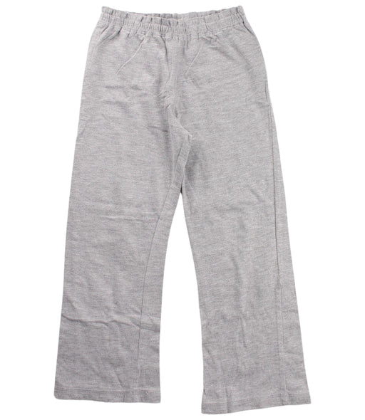 A Grey Sweatpants from Mini Mioche in size 4T for girl. (Front View)