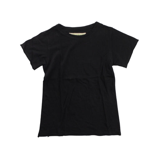 A Black Short Sleeve T Shirts from Mini Mioche in size 5T for neutral. (Front View)