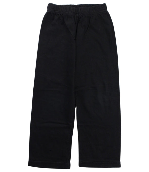 A Black Sweatpants from City Threads in size 4T for girl. (Front View)