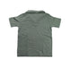 A Green Short Sleeve Polos from City Threads in size 5T for boy. (Back View)