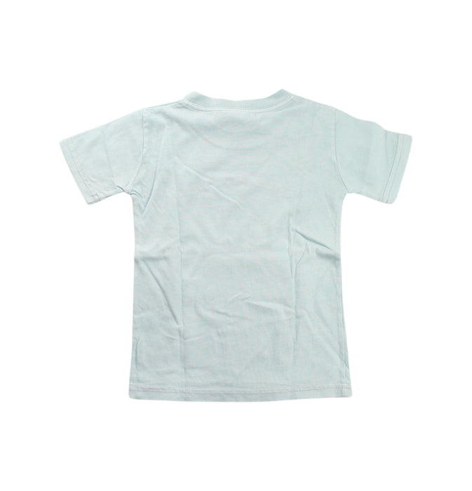 A Green Short Sleeve T Shirts from City Threads in size 2T for boy. (Back View)