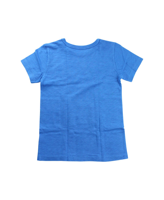 A Blue Short Sleeve T Shirts from Crewcuts in size 4T for boy. (Back View)