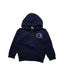 A Navy Zippered Sweatshirts from Champion in size 7Y for neutral. (Front View)