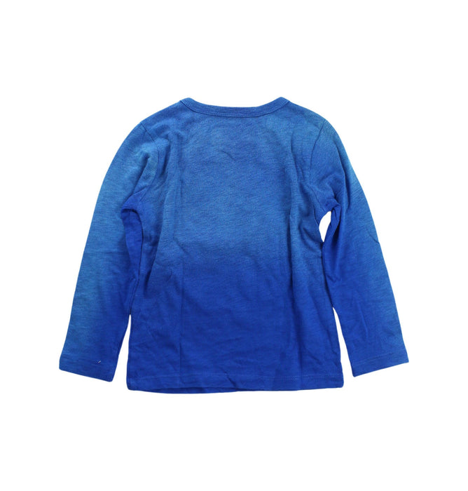 A Blue Long Sleeve T Shirts from Crewcuts in size 3T for boy. (Back View)