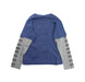 A Blue Long Sleeve T Shirts from City Threads in size 4T for boy. (Back View)