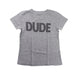 A Grey Short Sleeve T Shirts from Crewcuts in size 4T for boy. (Front View)