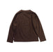 A Brown Long Sleeve T Shirts from City Threads in size 5T for boy. (Back View)