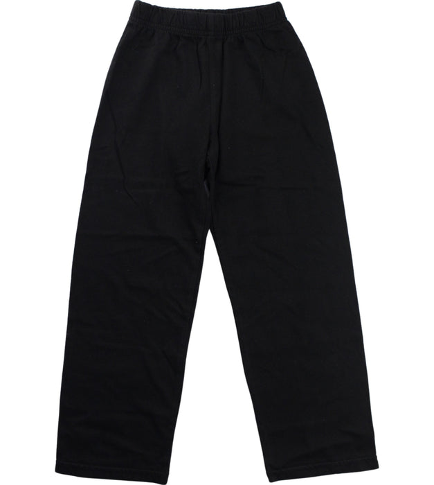 A Black Sweatpants from City Threads in size 5T for girl. (Front View)