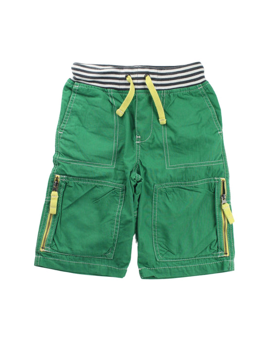 A Green Shorts from Boden in size 4T for boy. (Front View)