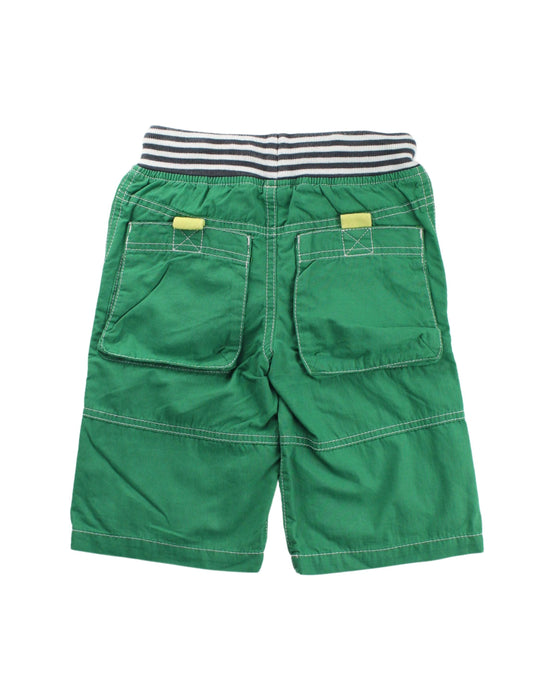 A Green Shorts from Boden in size 4T for boy. (Back View)