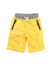 A Yellow Shorts from Boden in size 3T for boy. (Front View)