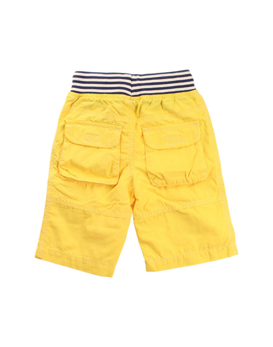 A Yellow Shorts from Boden in size 3T for boy. (Back View)