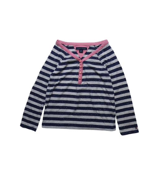 A Multicolour Long Sleeve Tops from Tommy Hilfiger in size 4T for girl. (Front View)