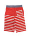 A Red Shorts from Boden in size 4T for boy. (Back View)