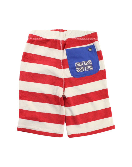 A Red Shorts from Boden in size 4T for boy. (Back View)