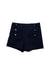 A Black Shorts from Jacadi in size 5T for girl. (Front View)