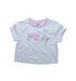 A White Short Sleeve T Shirts from Fila in size 7Y for girl. (Front View)