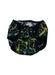 A Multicolour Cloth Diapers from Thirsties in size 6-12M for girl. (Front View)