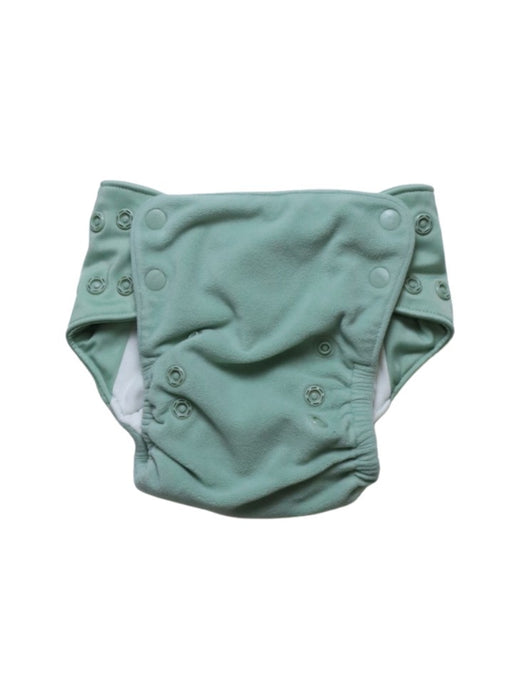 A Green Cloth Diapers from GroVia in size O/S for neutral. (Front View)