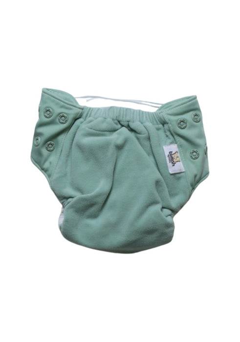 A Green Cloth Diapers from GroVia in size O/S for neutral. (Back View)