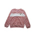 A Pink Crewneck Sweatshirts from Juicy Couture in size 6T for girl. (Front View)