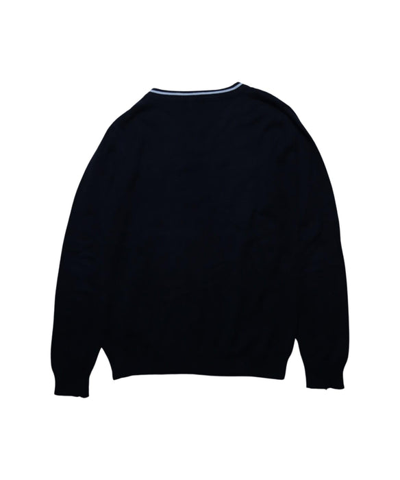 A Navy Knit Sweaters from Wycombe Abbey School in size 5T for neutral. (Back View)