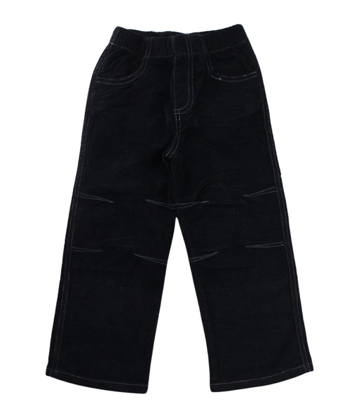 A Black Casual Pants from City Threads in size 4T for boy. (Front View)