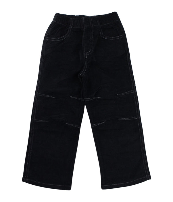 A Black Casual Pants from City Threads in size 4T for boy. (Front View)