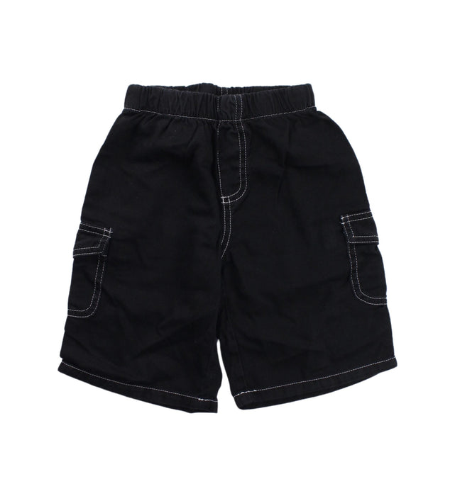 A Black Shorts from City Threads in size 4T for boy. (Front View)
