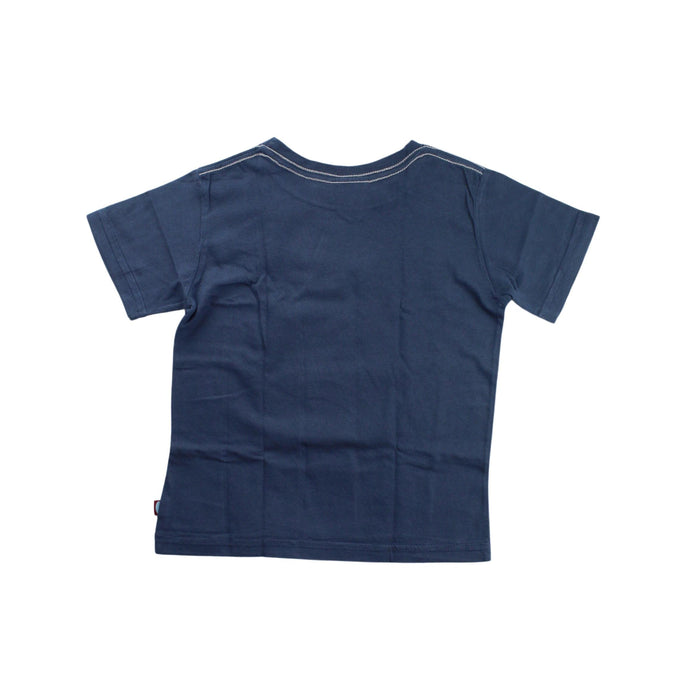 A Blue Short Sleeve T Shirts from City Threads in size 4T for boy. (Back View)