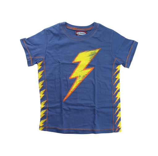 A Blue Short Sleeve T Shirts from City Threads in size 4T for boy. (Front View)