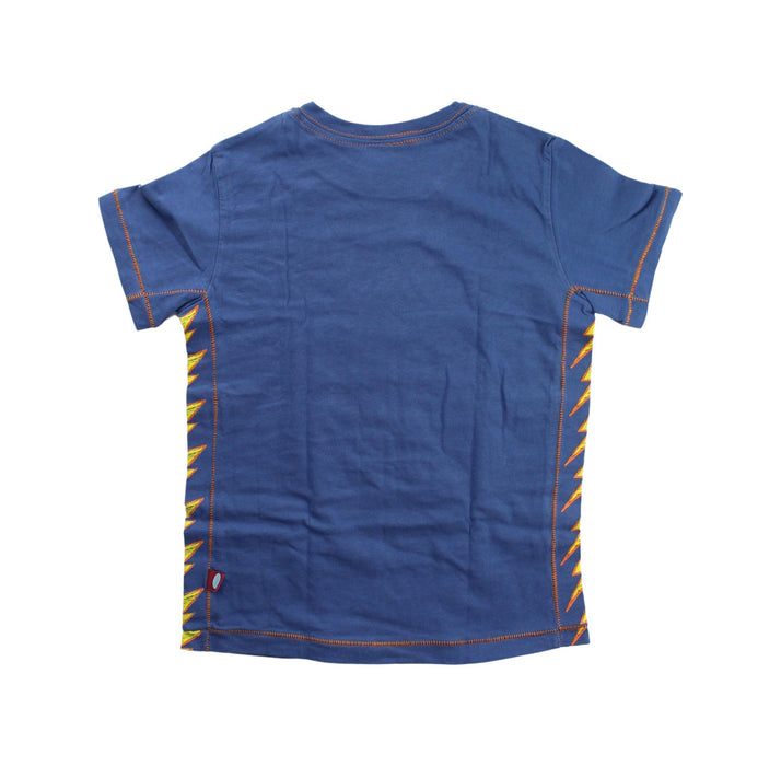 A Blue Short Sleeve T Shirts from City Threads in size 4T for boy. (Back View)