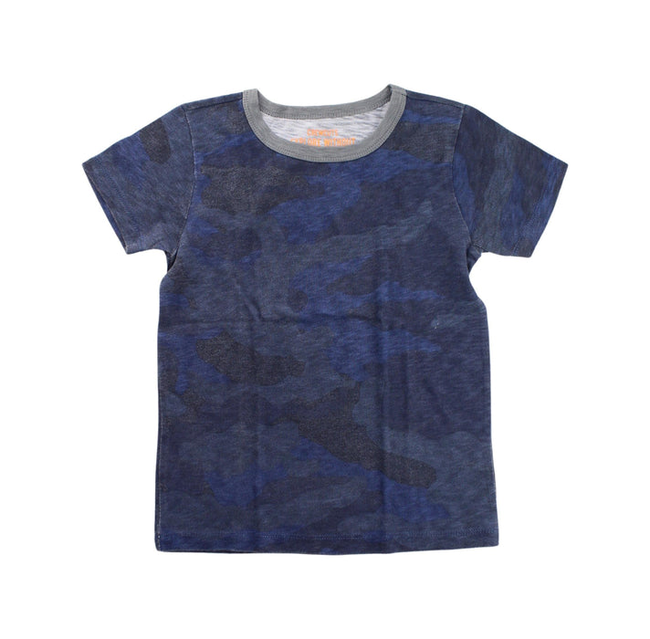 A Black Short Sleeve T Shirts from Crewcuts in size 4T for boy. (Front View)