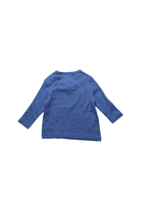 A Blue Long Sleeve T Shirts from Bonnie Baby in size 3-6M for boy. (Back View)